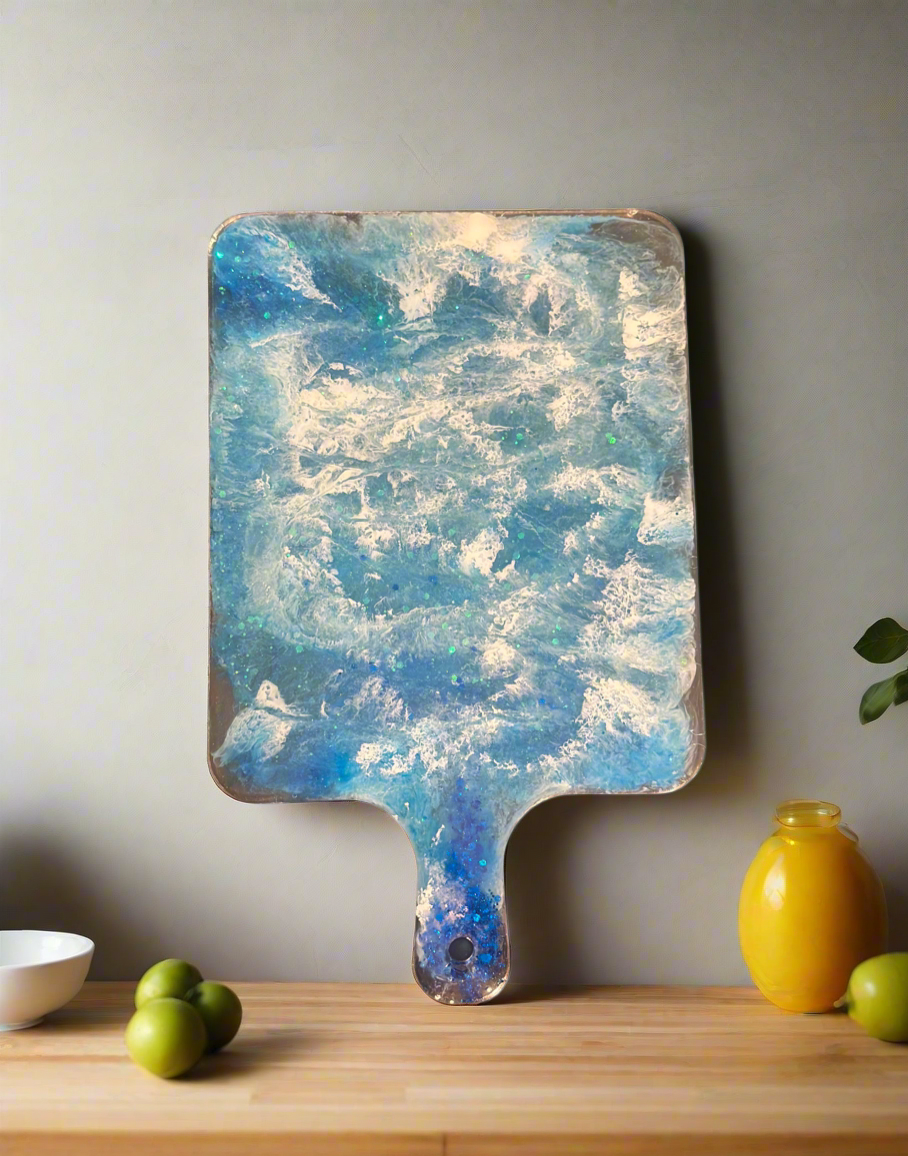 Ocean Marble Cutting Board π