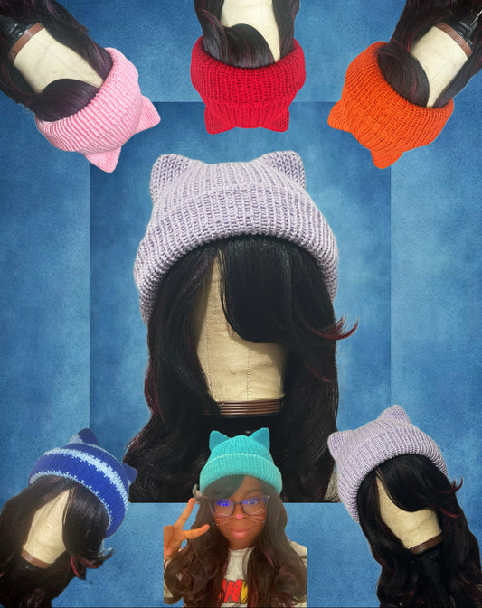 Kawaii Kitty Beanie